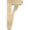 Ekena Millwork Olympic Craftsman Rough Sawn Bracket w/ Offset Brace, Douglas Fir, 6"W x 14"D x 26"H BKT0604X14X26OLY04RDF - alternate 2